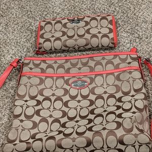 Coach crossbody and wallet